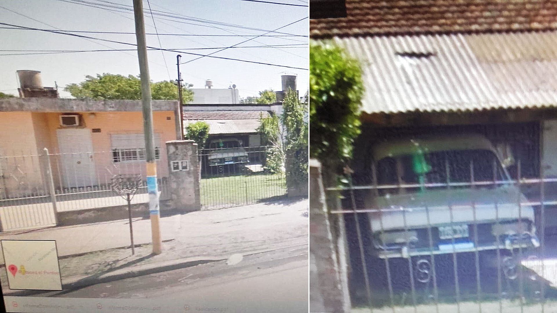 La captura de pantalla del día en que buscó la dirección del último dueño que figuraba, y se sorprendió al ver que estaba estacionado el Torino que fue de su papá