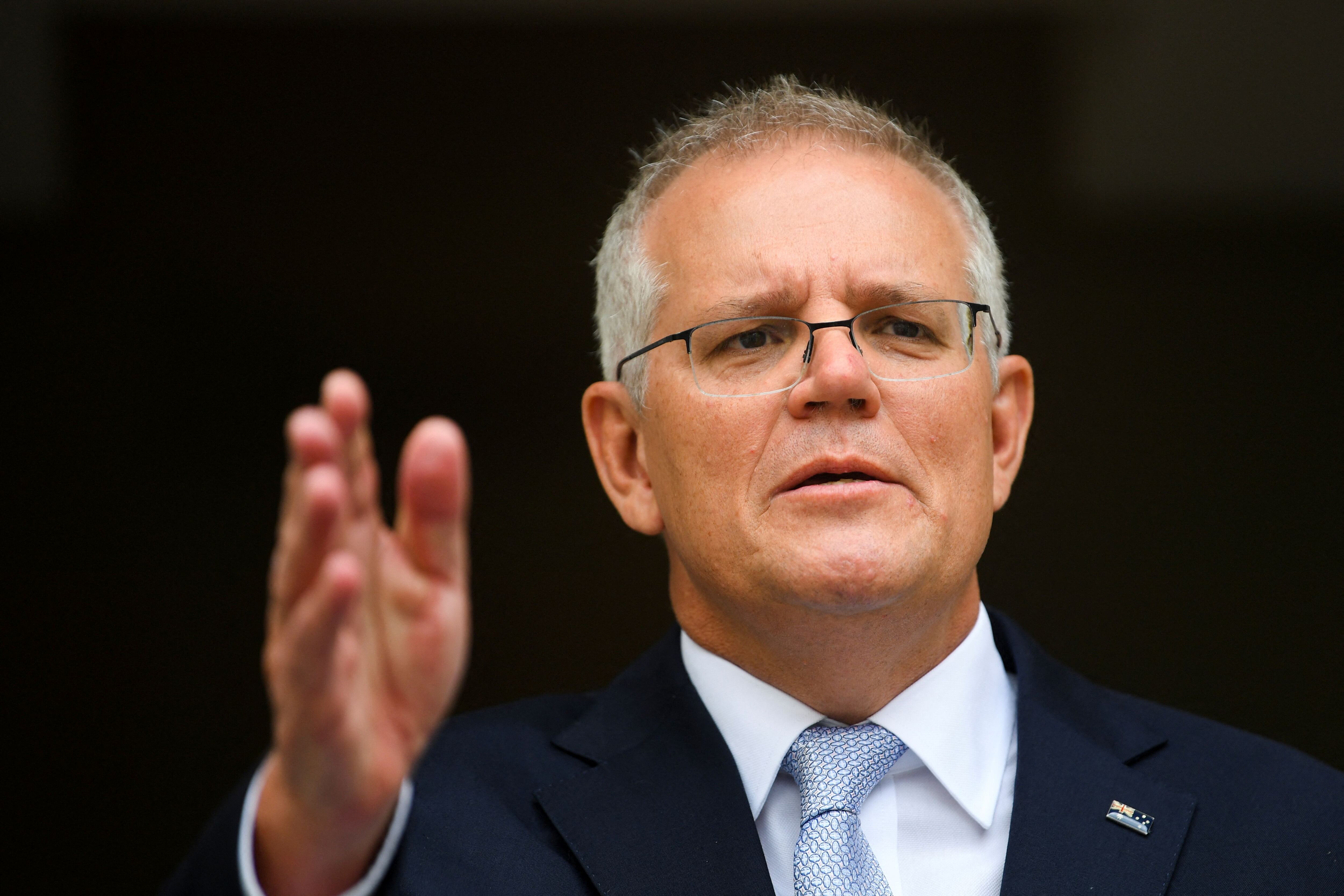 El primer ministro australiano, Scott Morrison (Reuters)