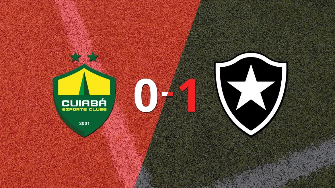 Cuiabá cayó en casa frente a Botafogo 1-0