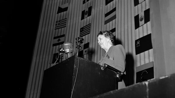 Eleanor Roosvelt, artífice fundamental de la Declaración Universal de los Derechos Humanos (un.org)