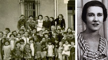 La valiente irlandesa Mary Elizabeth elmes y un grupo de voluntarios comenzaron en 1942 a organizar la fuga de niños judios del campo de Riversaltes, en Francia, conduciéndolos a lugares seguros