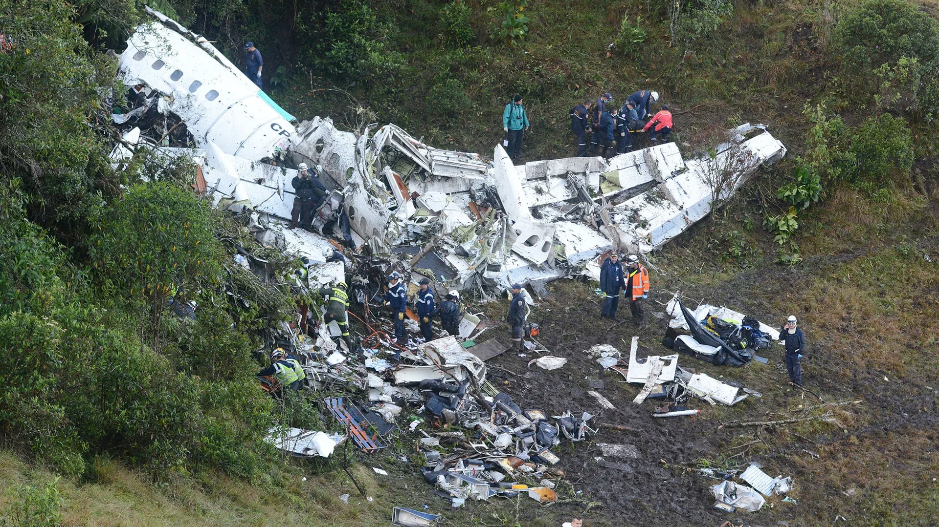 El avión se estrelló por falta de combustible (AP)