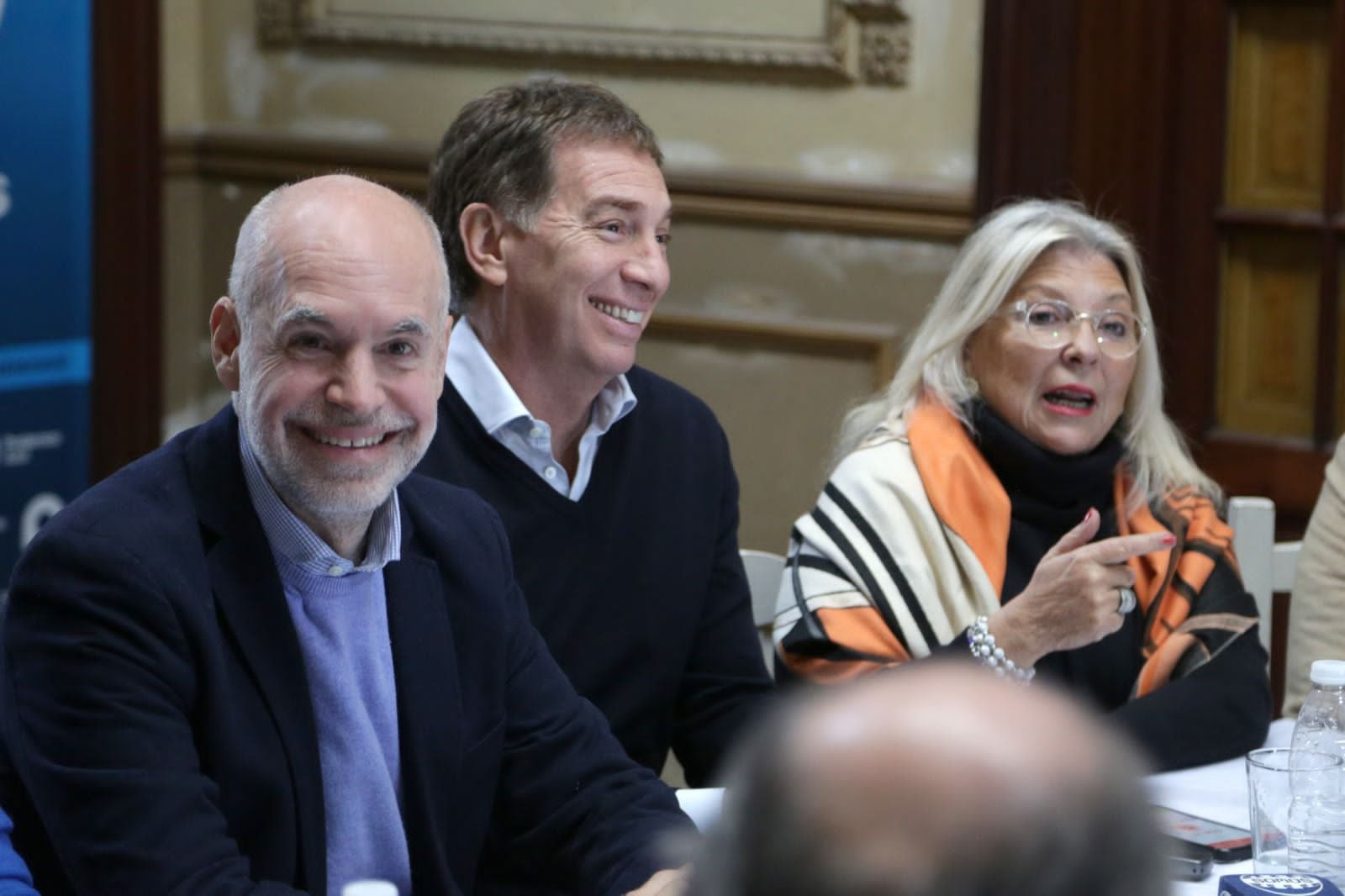 Carrió, santilli larreta galli y Colomé