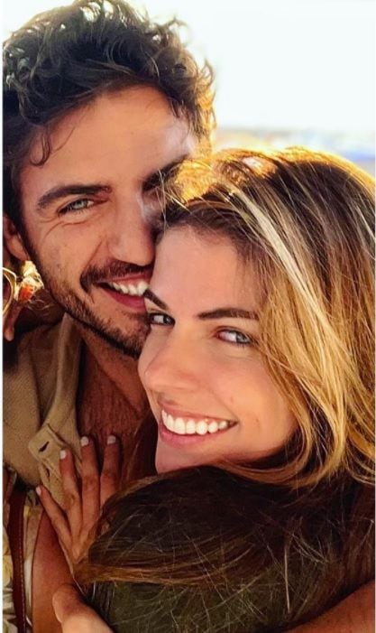 Stephanie Cayo and Maxi Iglesias met during the filming of the movie 