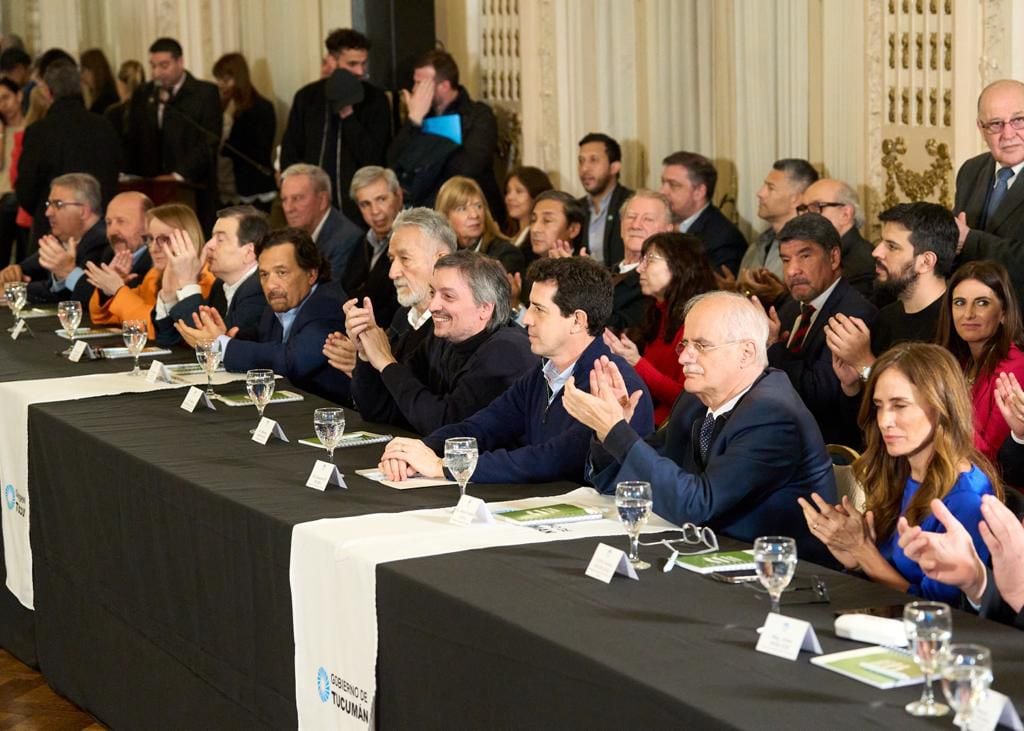 Máximo Kirchner tuvo un lugar destacado en Tucumán