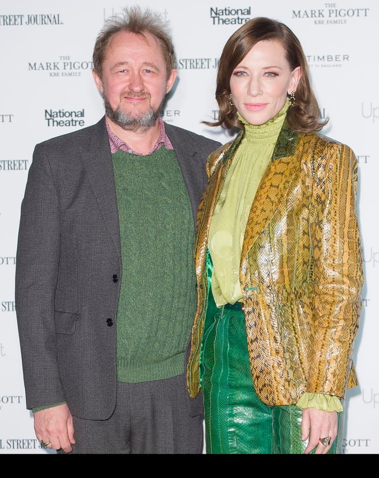 Cate Blanchett y Andrew en Londres en marzo de este año (Grosby Group)