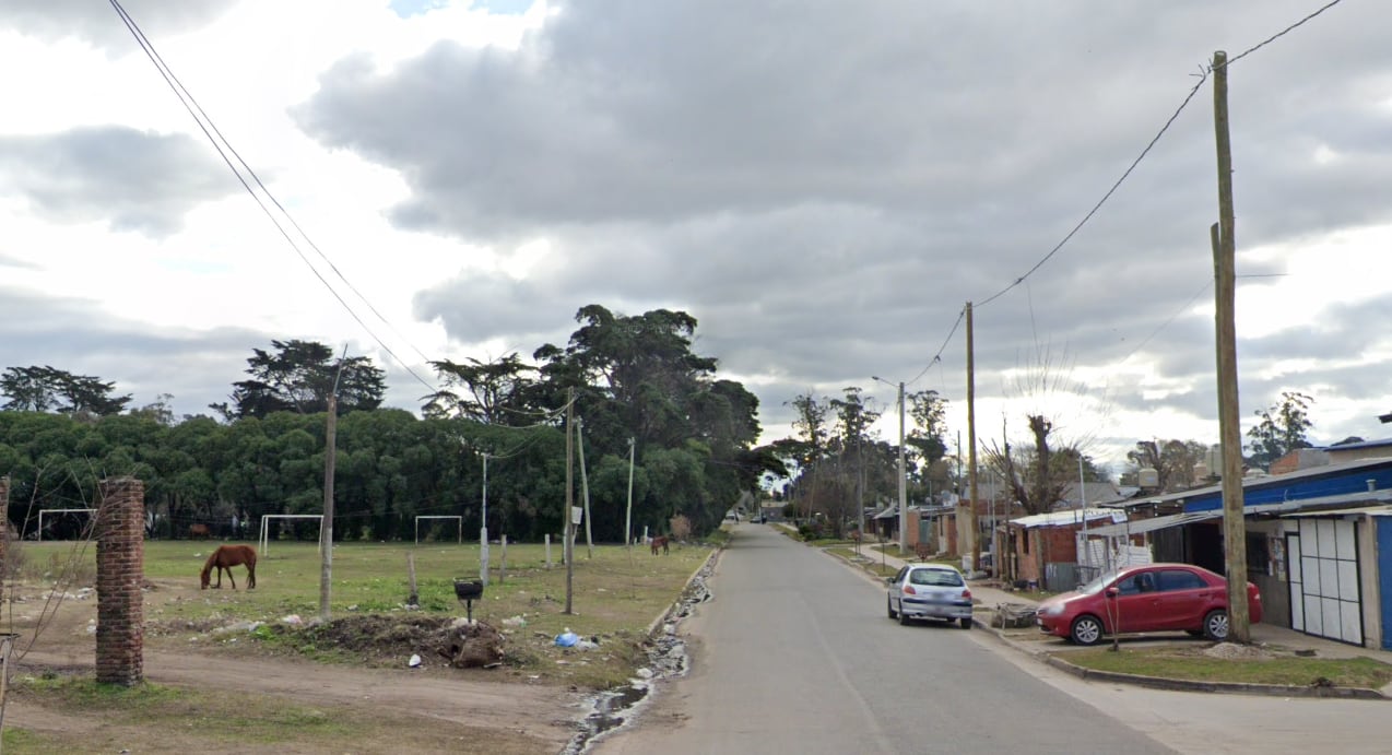 La avenida Mario Bravo y Andrés Mac Gaul, en la periferia de Mar del Plata
