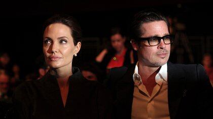 Se terminó la paz. Los letrados de Brad Pitt criticaron el intento de Angelina Jolie de destituir al juez John W. Ouderkirk, un magistrado privado, quien lleva adelante la extensa batalla de divorcio de la que alguna vez fue la pareja más amada por los medios de Hollywood (AFP)

