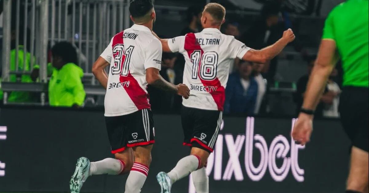 River Plate goleó 3-0 a Vasco da Gama en Orlando con tantos de Mammana, Borja y Beltrán