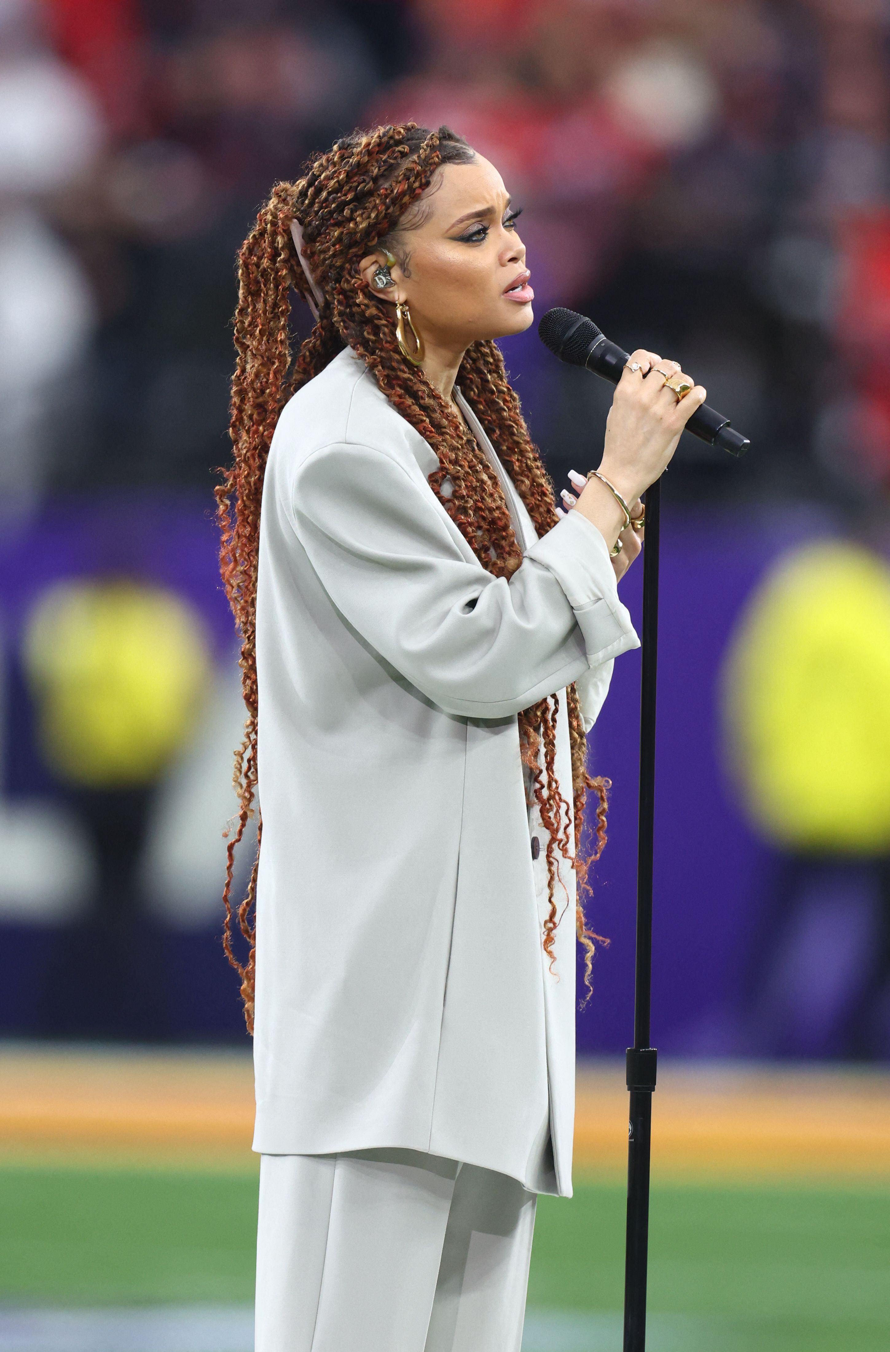 Andra Day ha sido ganadora de Grammys (Mark J. Rebilas-USA TODAY Sports)