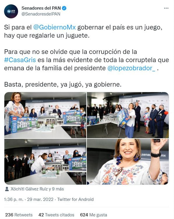 José Ramón López Beltrán verspottete Panistas