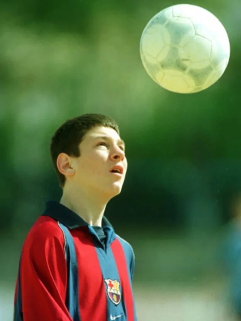 Lionel Messi chico Barcelona