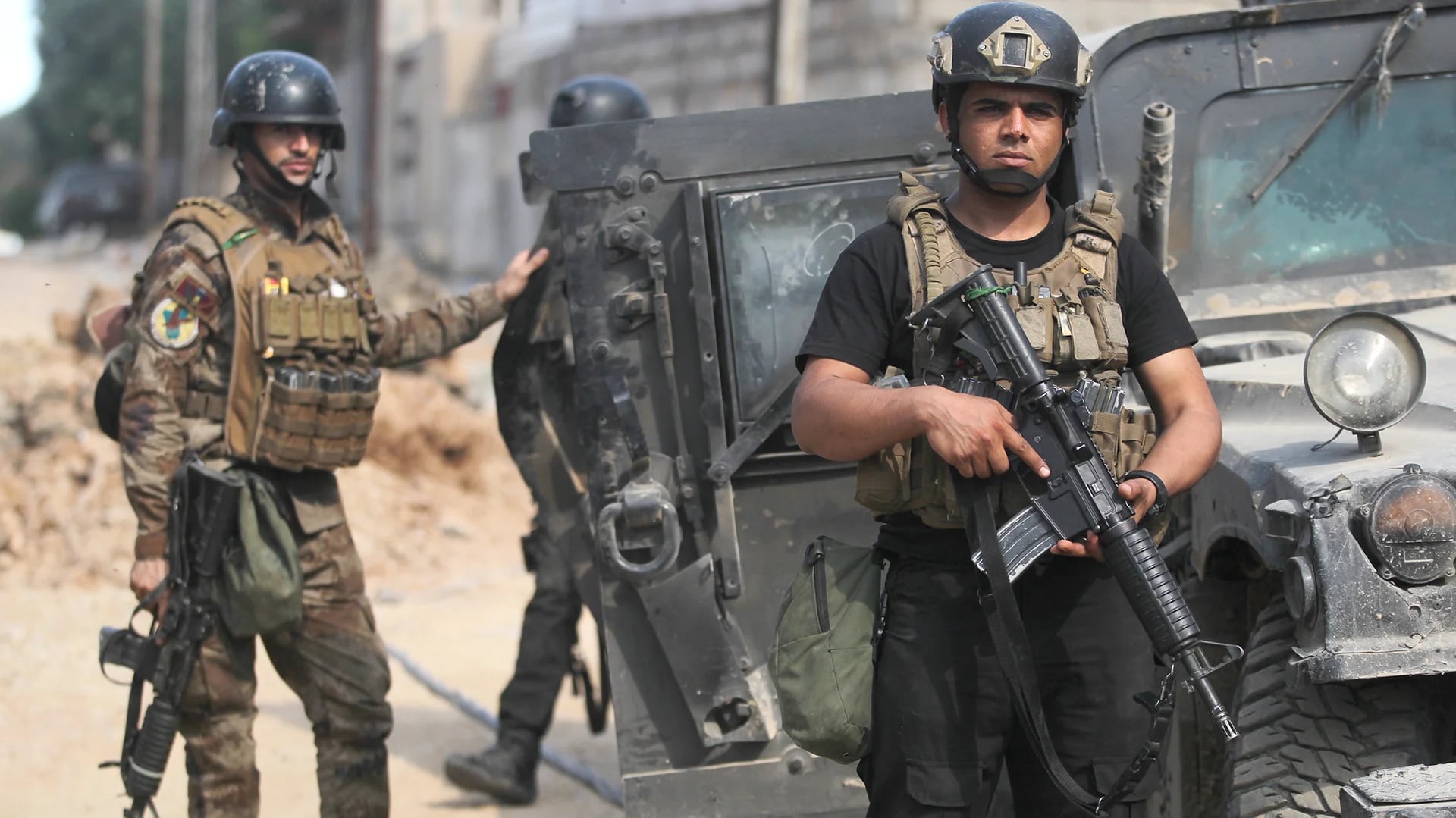 Tropas contraterroristas (CTS) se preparan para el ataque sobre Mosul (AFP)