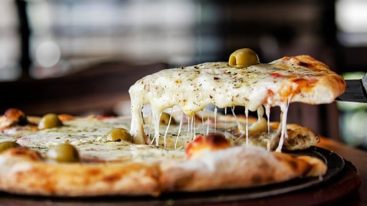 En 1992 el consumo de pizza en Buenos Aires bajó a la mitad (Getty)