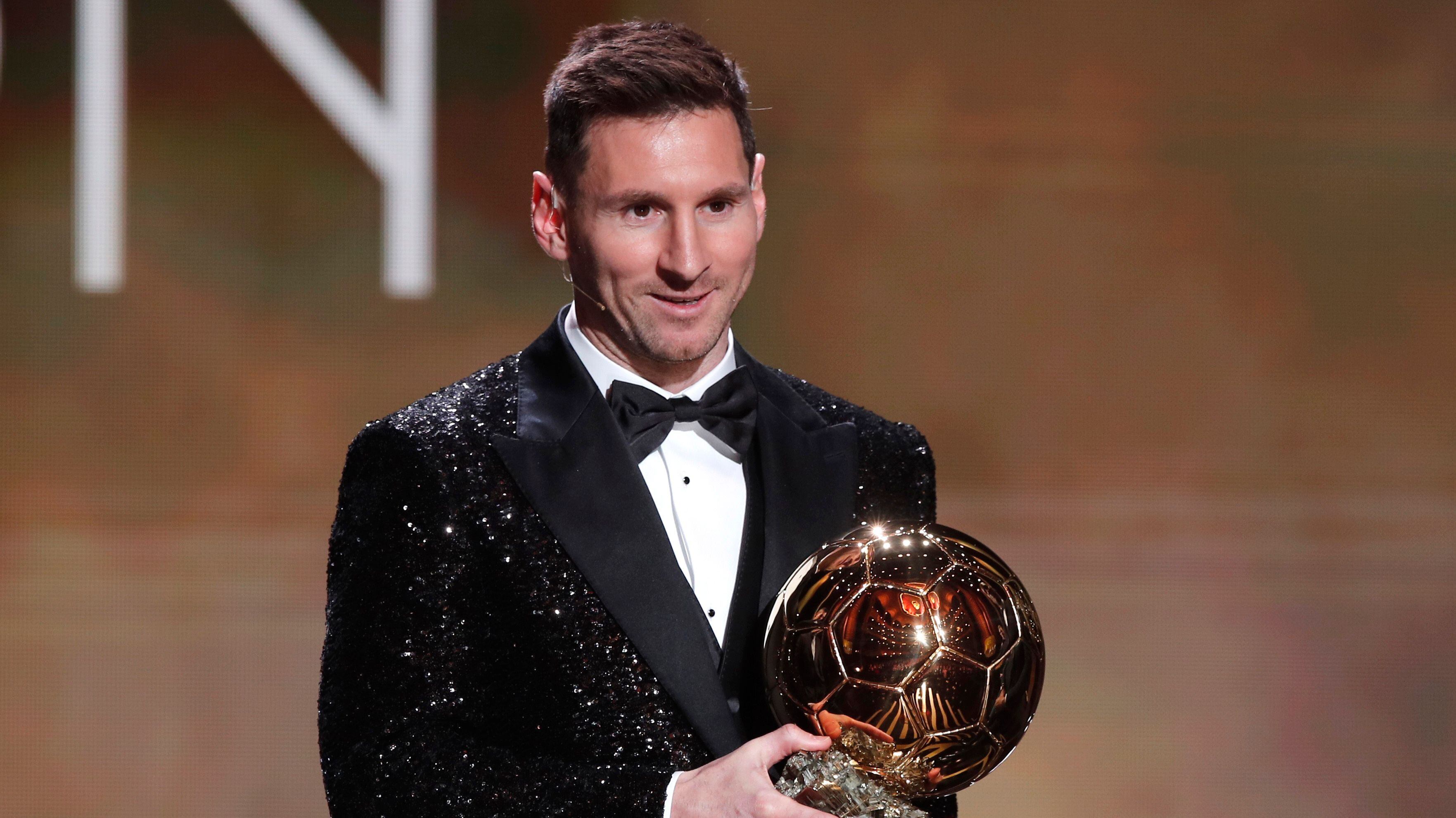 Lionel Messi ganó su séptimo Balón de Oro (REUTERS/Benoit Tessier)