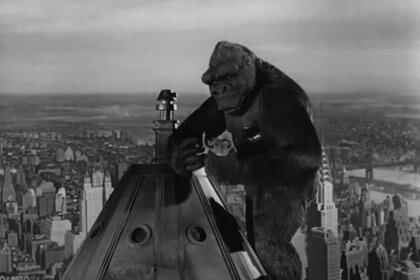 King Kong antes de su fatídico destino (Foto: Youtube Movieclips)