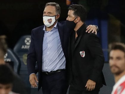 Los Boca-River entre Marcelo Gallardo y Miguel Ángel Russo hasta ahora han sido empates (Foto: REUTERS)