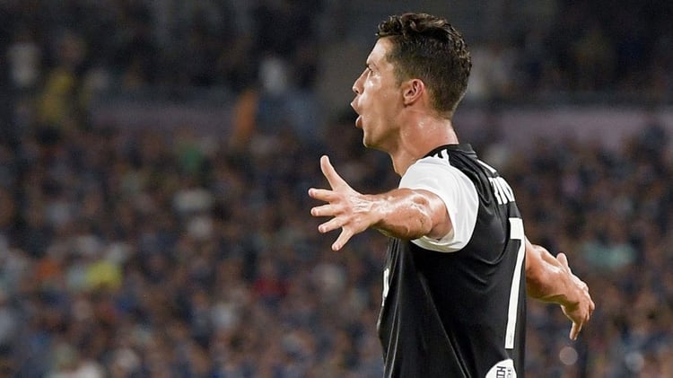 Cristiano Ronaldo admitió haberlle pagado a la denunciante pero niega haberla violado (@juventusfc)