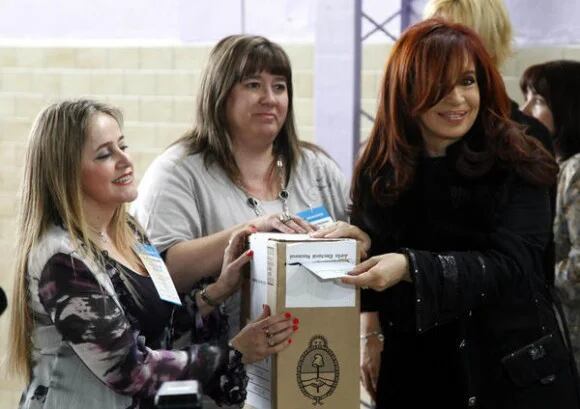 Cristina Kirchner ganó las presidenciales de 2007 y 2011 (foto NA)