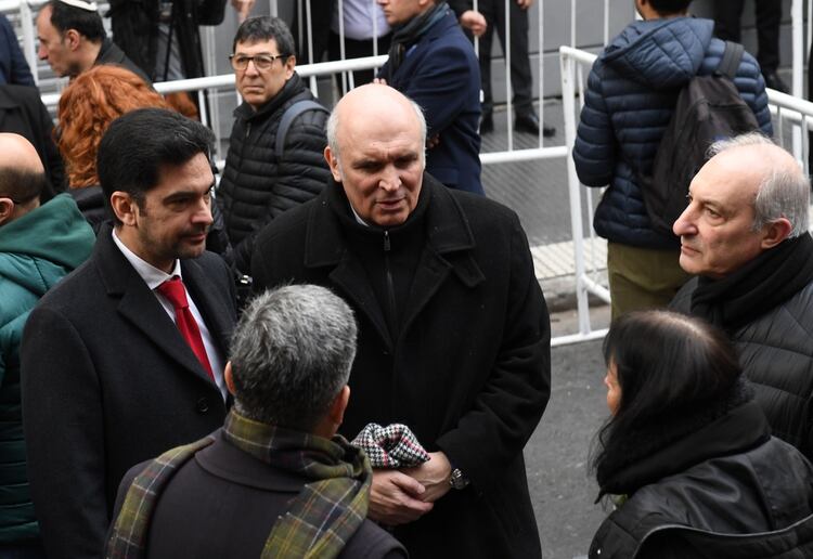 José Luis Espert, presente en el acto. (Maximiliano Luna)