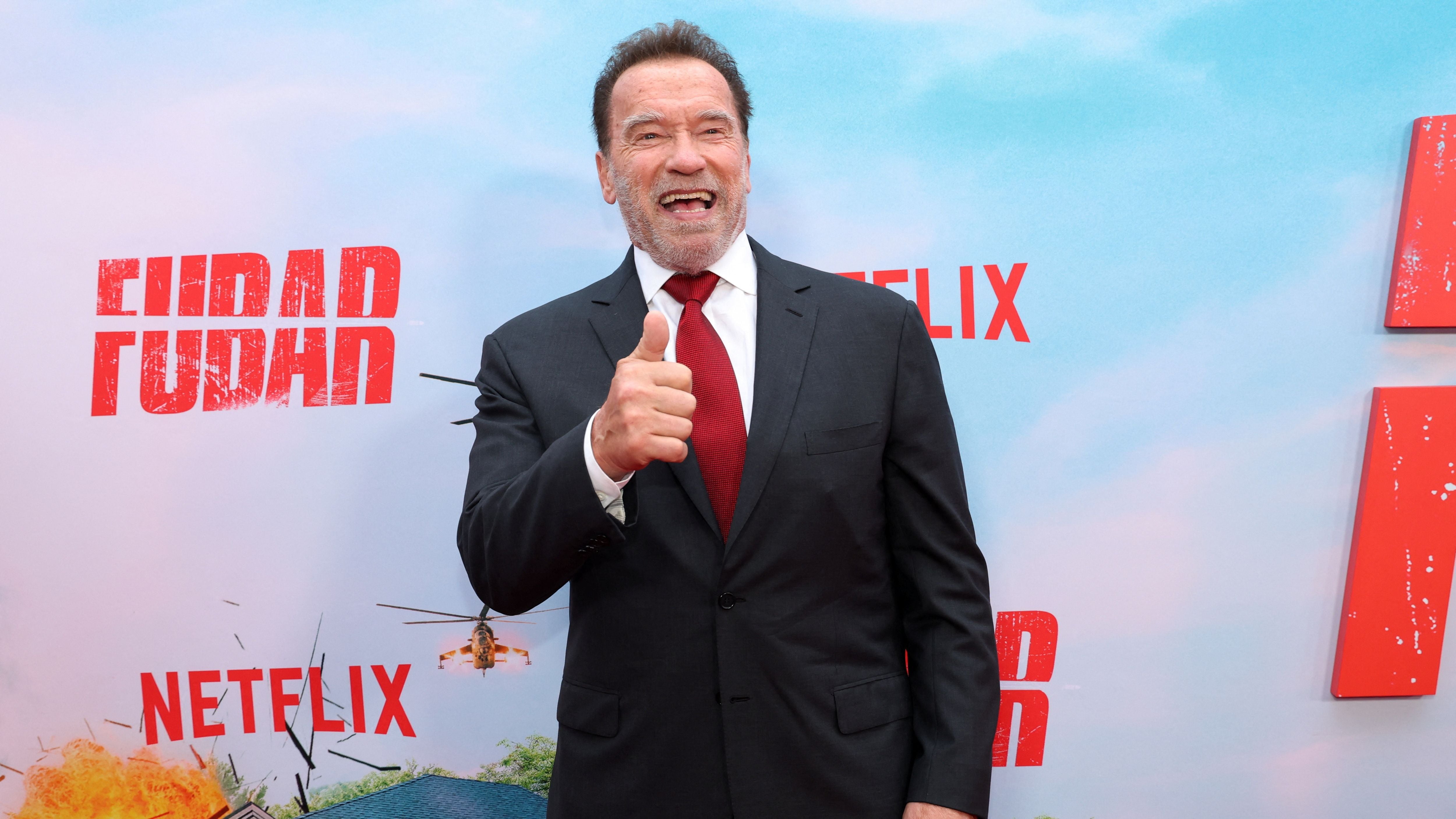 Arnold Schwarzenegger protagoniza su primera serie de televisión. (REUTERS)