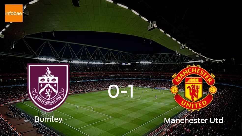 Manchester United vence 1-0 en casa de Burnley