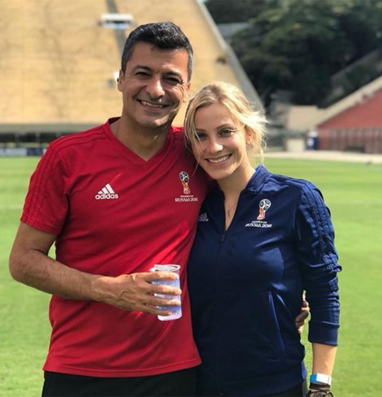 Fernanda Colombo está casada con el árbitro intrenacional Sandro Ricci