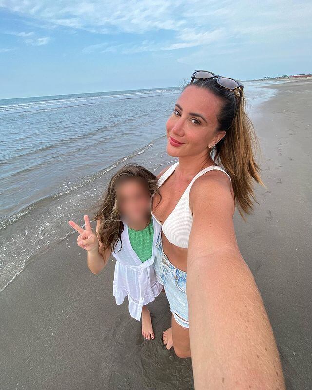 La presentadora agradeció a su hija por comportarse de forma "madura" ante una situación como la que vivieron (Instagram/@mariazelel)