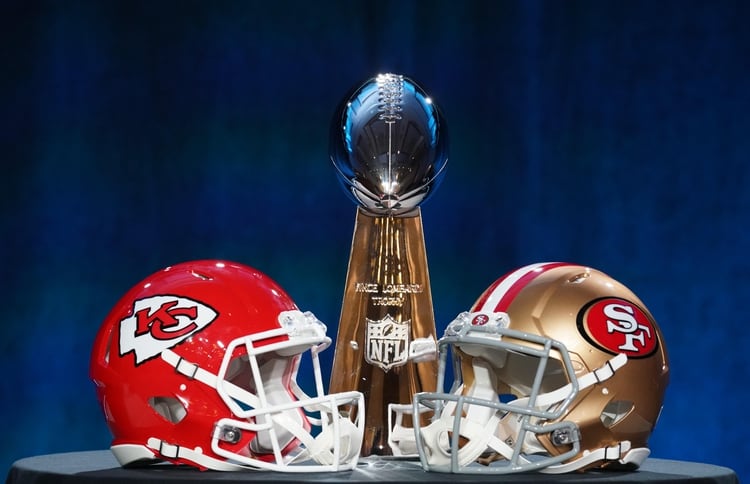 El Super Bowl LIV será entre San Francisco 49ers y los Kansas City Chiefs (Foto: USA TODAY Sports)