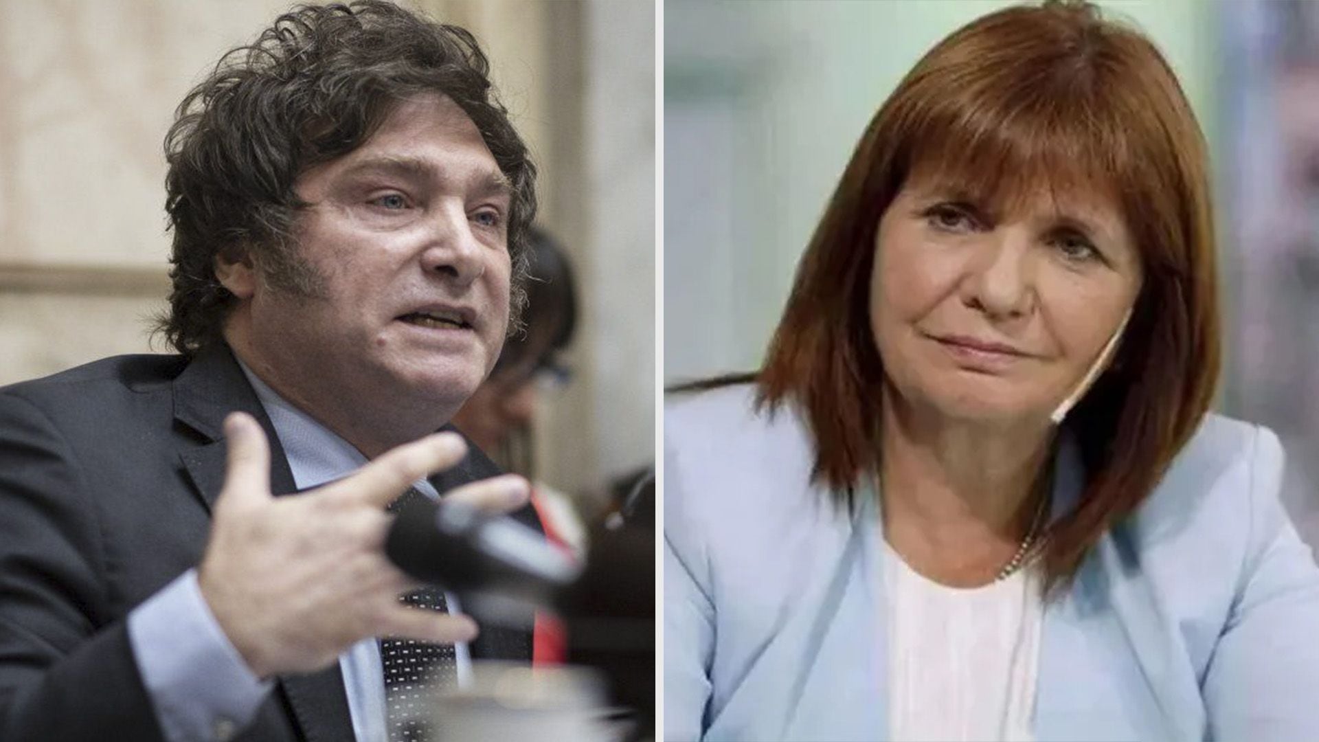 Interna entre Javier Milei y Patricia Bullrich