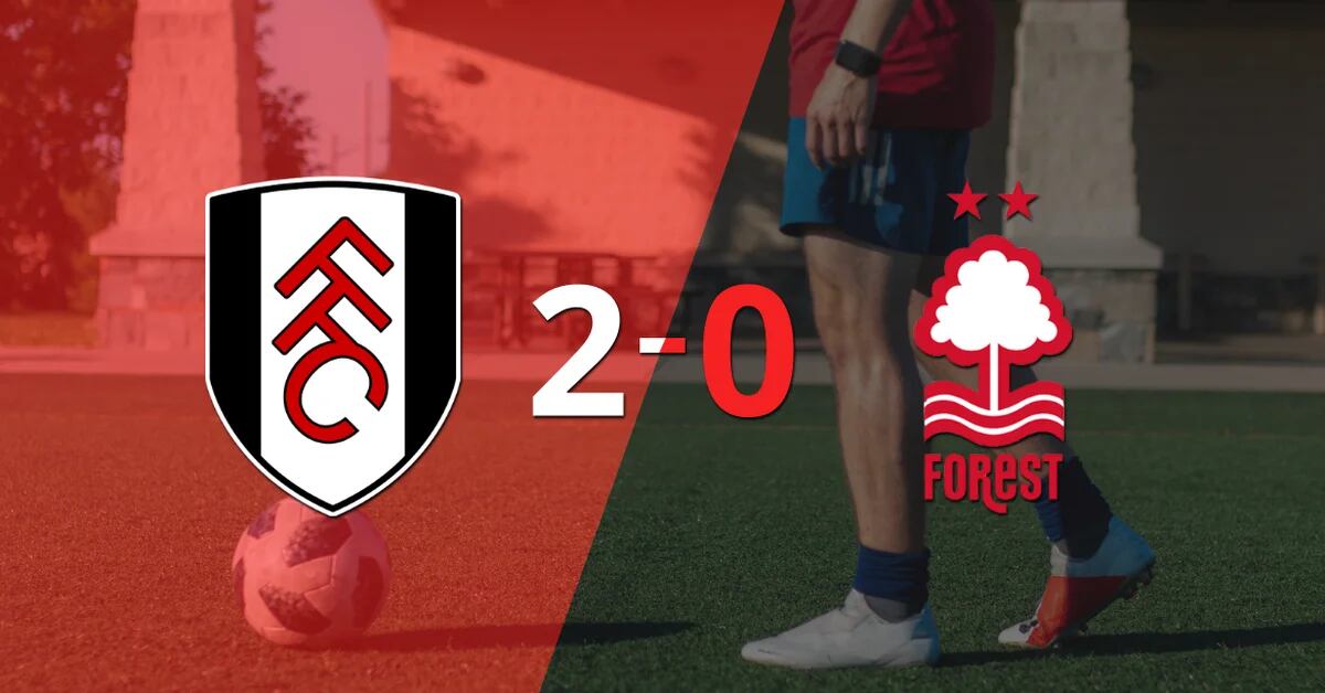 Fulham clearly beat Nottingham Forest 2-0