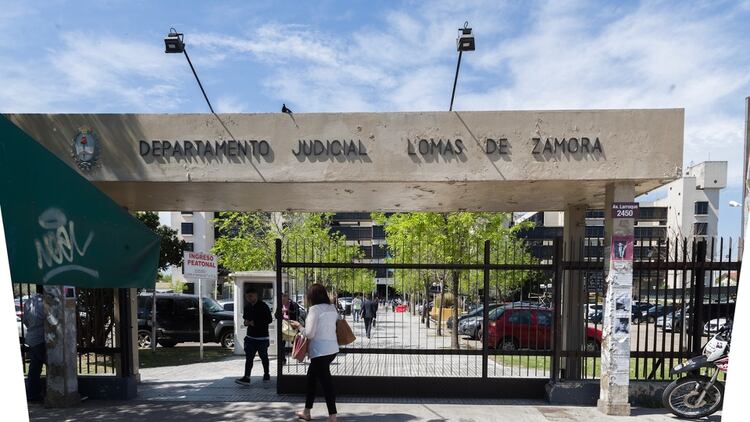 Los tribunales de Lomas de Zamora. 