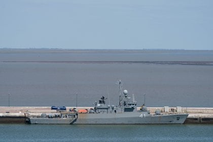 En la drsena militar de Puerto Belgrano se concentra el grueso de la flota de mar