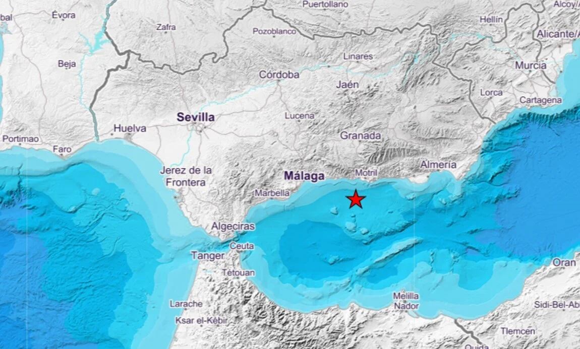 Se registra en Granada un terremoto de magnitud 2,7 sin incidencias