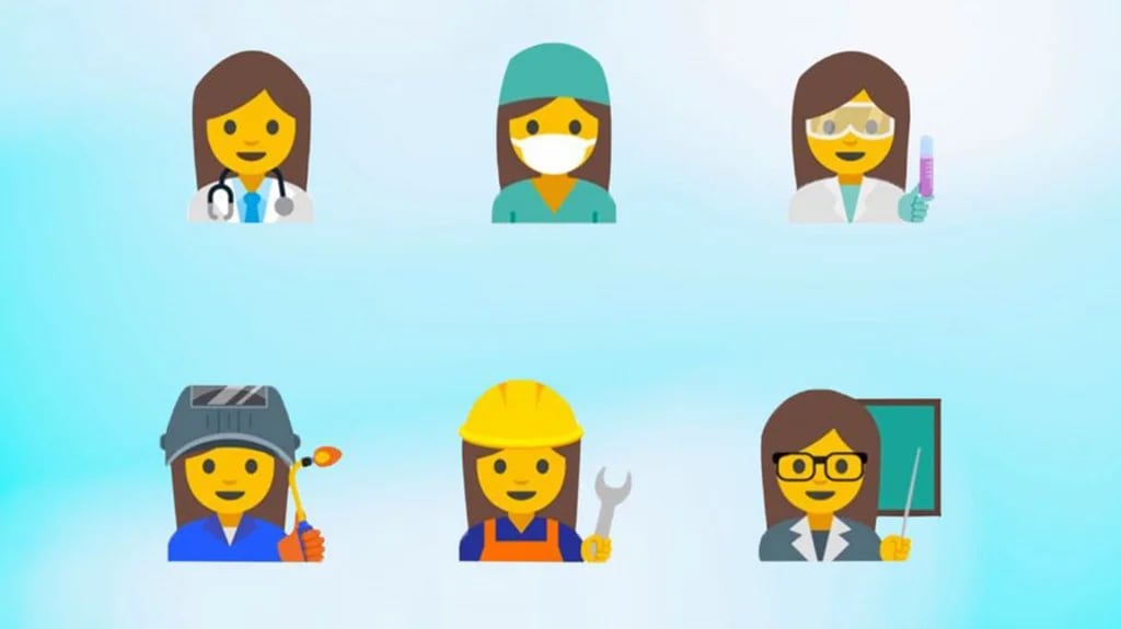 Los emojis se alejan de lo estereotipos clásicos de la actualidad, como las princesas (Mashable)