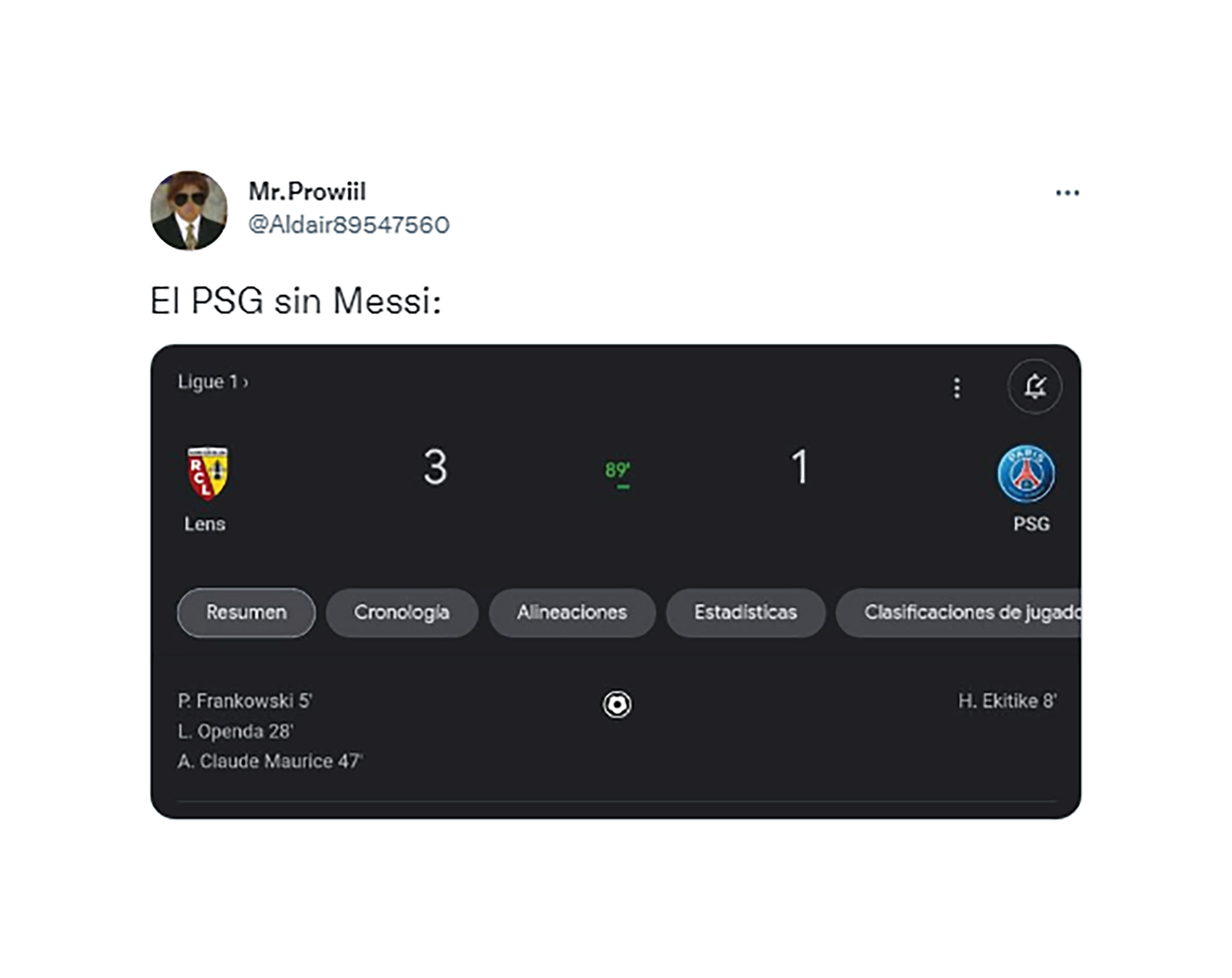 Memes y reacciones de la derrota del PSG