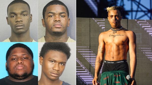 Por la muerte del conocido rapero enfrentan cargos de asesinato en primer grado, Trayvon Newsome, de 20 años; Robert Allen, de 22; Dedrick Devonshay Williams y Michael Boatwright, ambos de 22