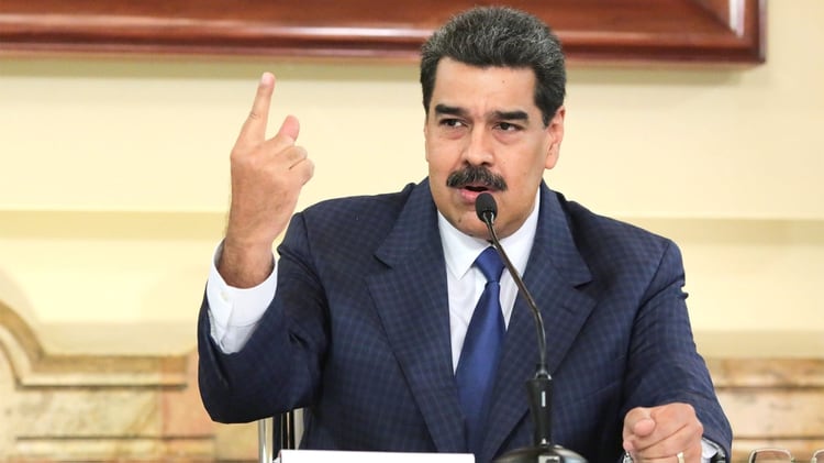 Nicolás Maduro se levantó de la mesa de negociación en Barbados tras el bloque impuesto por EEUU (EFE)
