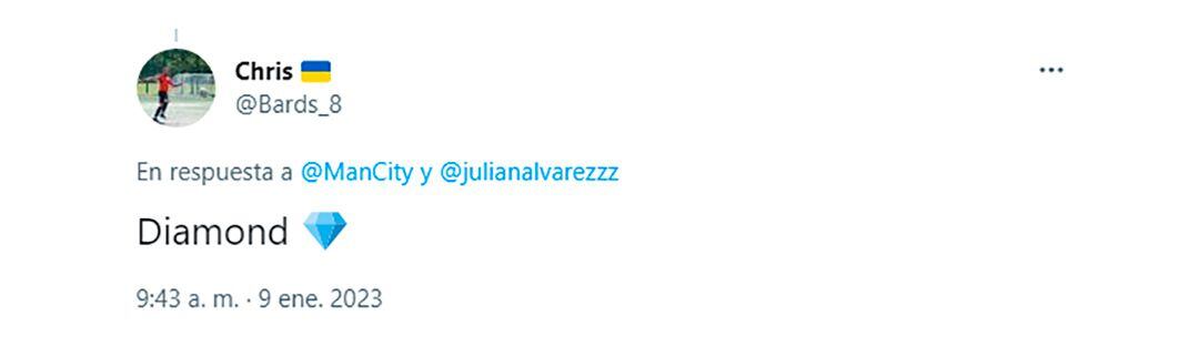 Julián Álvarez Twitter City