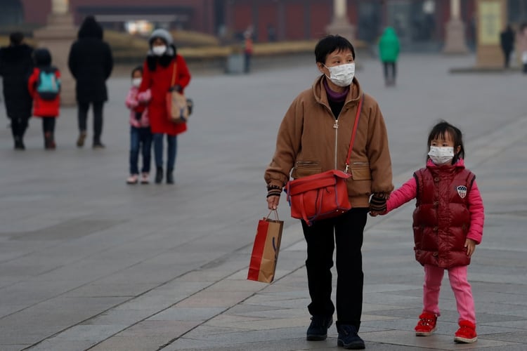 China ha tomado medidas de seguridad ante riesgo de pandemia. (Foto: Reuters)
