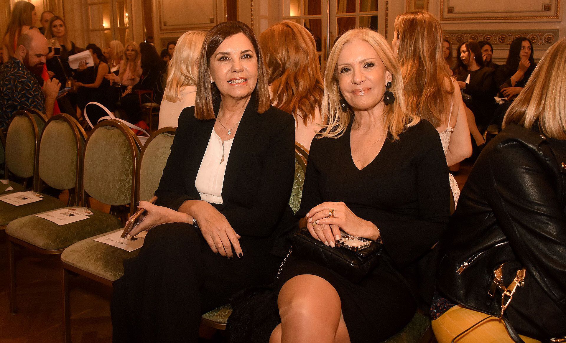 Liliana Parodi, gerente de Programación de América, y Susana Roccasalvo