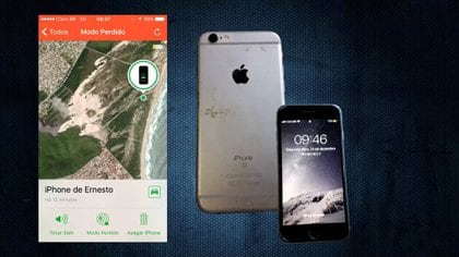 Gracias al sistema GPS integrado en el dispositivo el ambientalista y un sobrino pudieron encontrarlo al día siguiente del incidente.