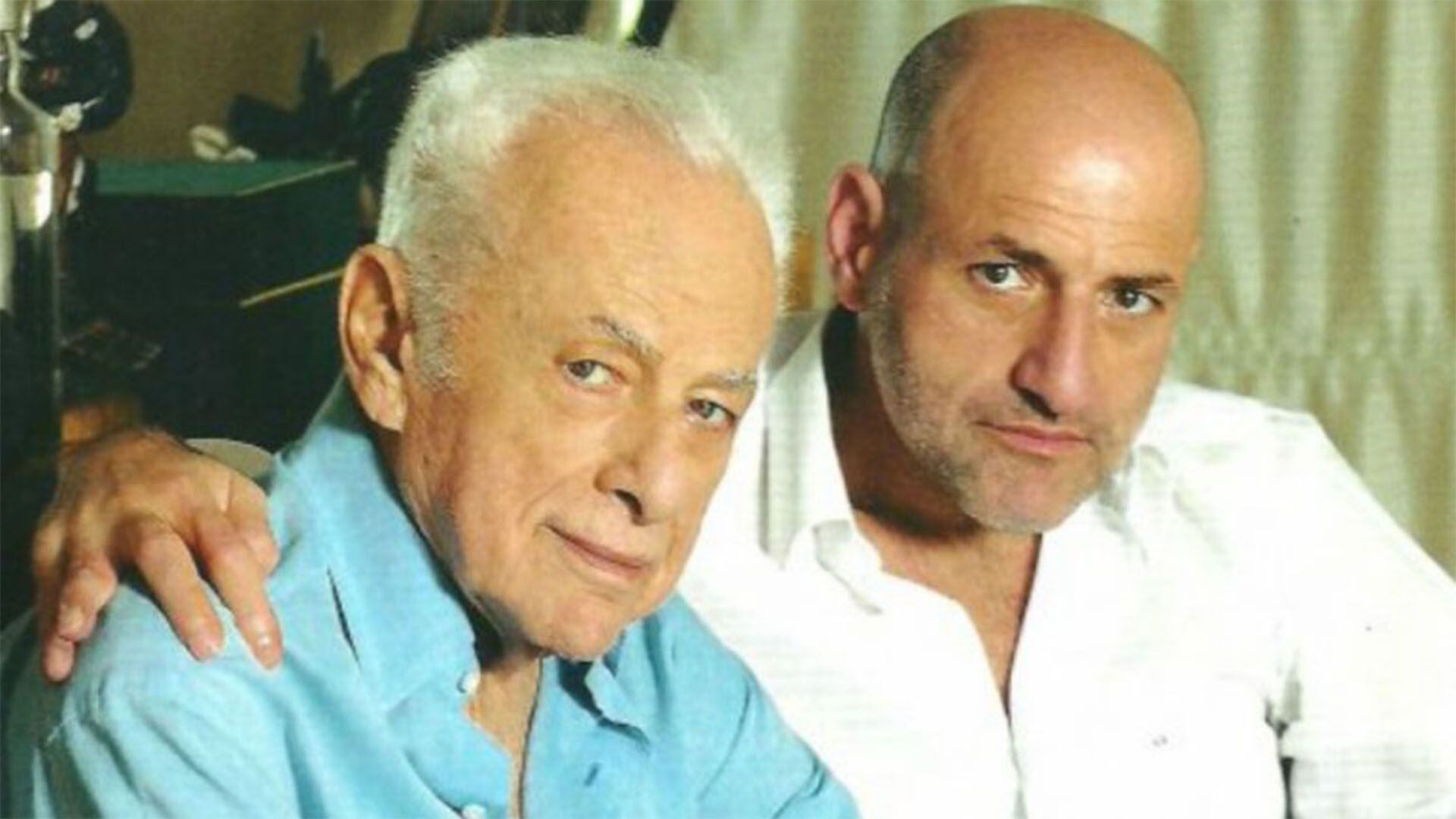 Gerardo  Sofovich junto a su hijo Gustavo