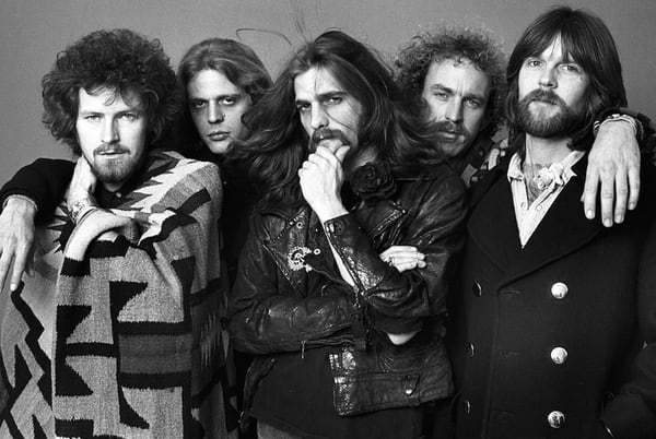 El grupo Eagles en una foto de promoción