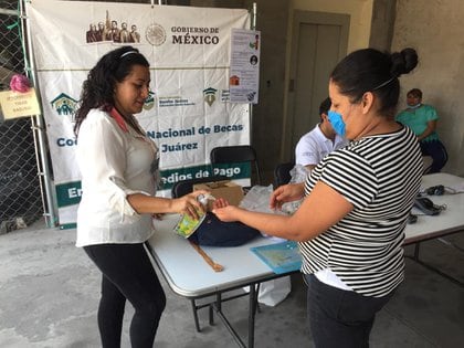 Entrega de Becas para el Bienestar Benito Juárez (Foto: Coordinación Nacional de Becas para el Bienestar Benito Juárez)