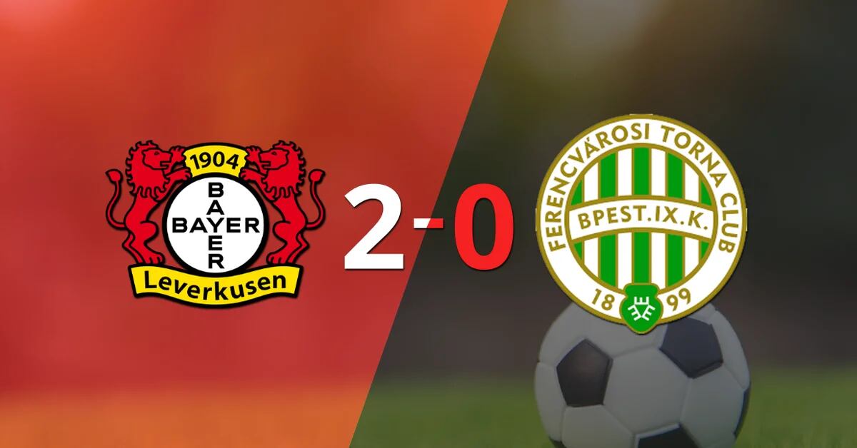 The first leg was for Bayer Leverkusen