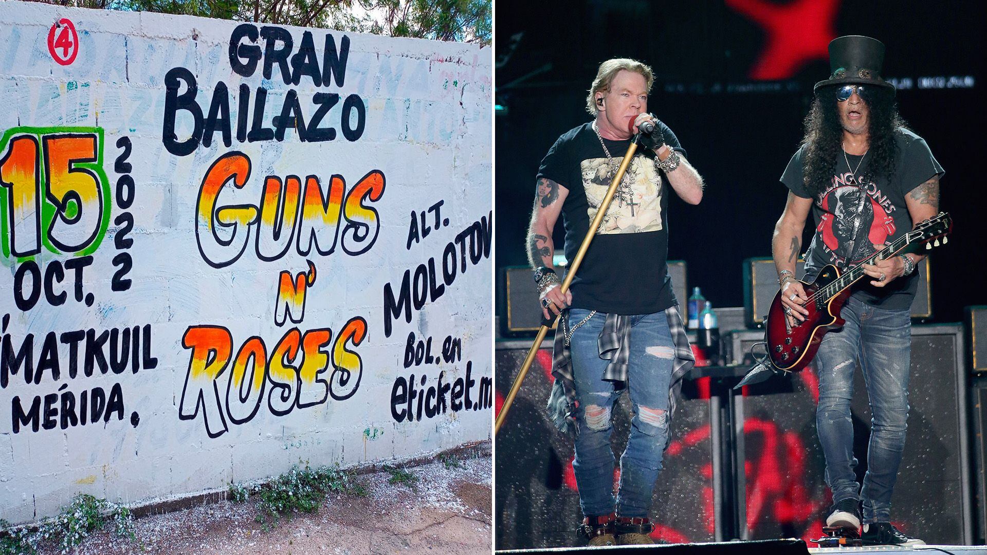 Guns N' Roses, Yucatán
