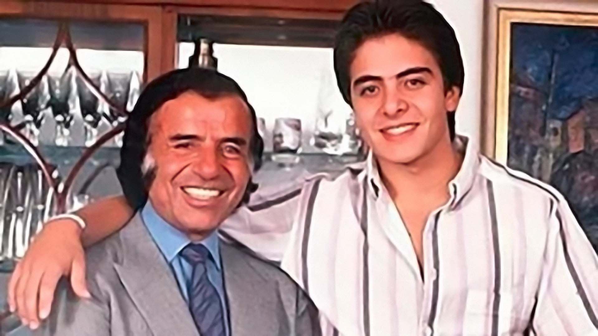 Carlos Menem y Junior  