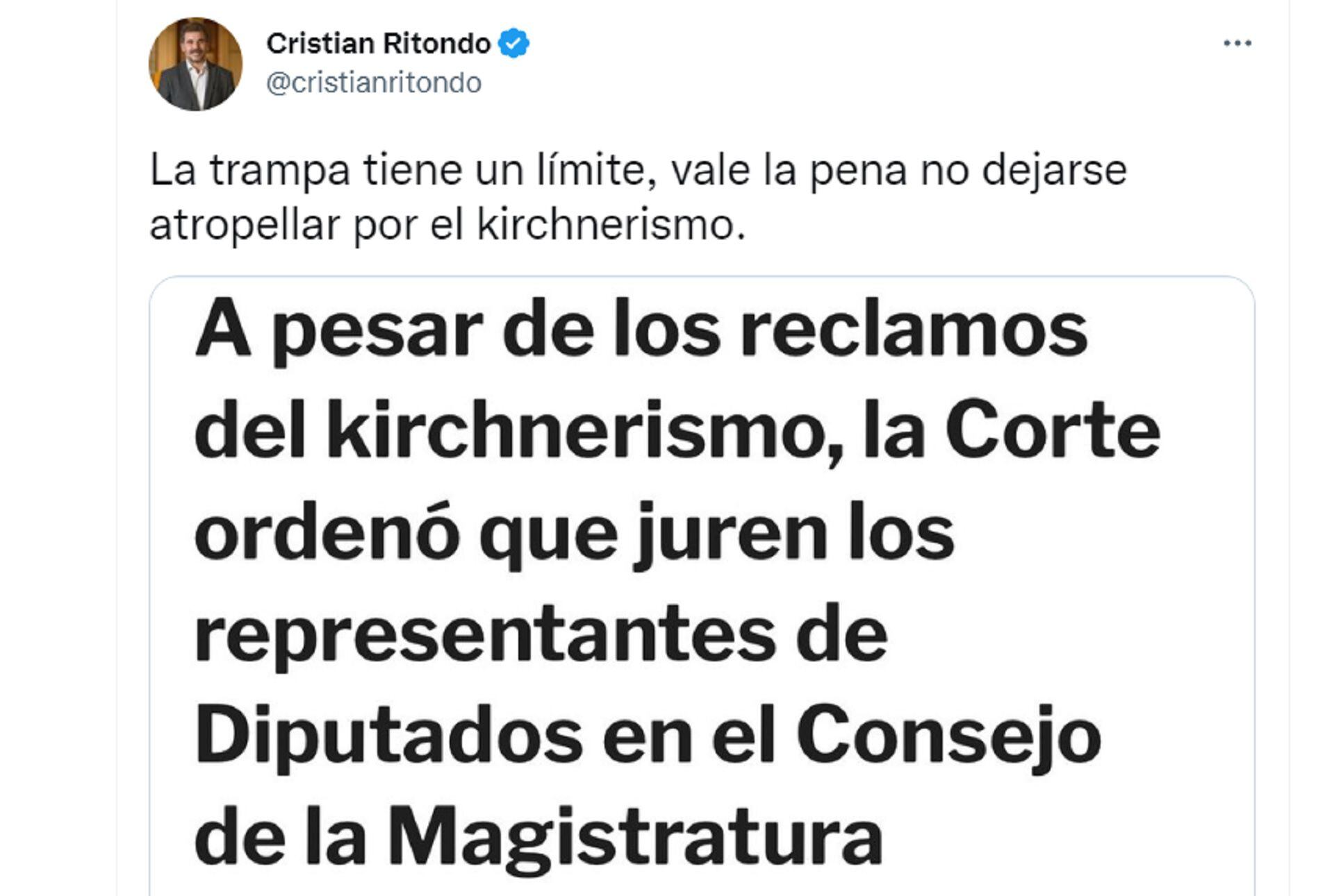 Cristian Ritondo