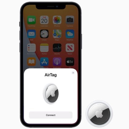 Los AirTag están construidos en acero inoxidable con certificación IP67 y se basan en la tecnología Bluetooth de bajo consumo